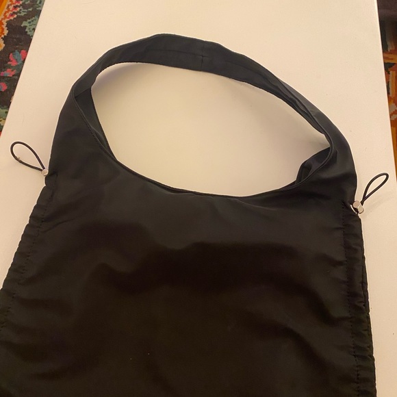 Free people black exercise bag with silver details - Picture 2 of 4